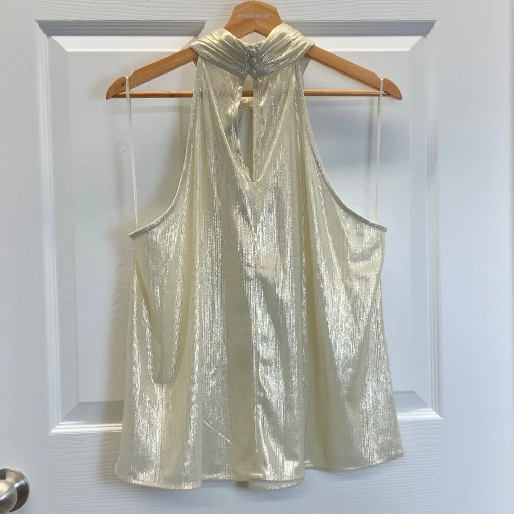Anthropologie Sunday in Brooklyn Shine Halter Top - Picture 11 of 16